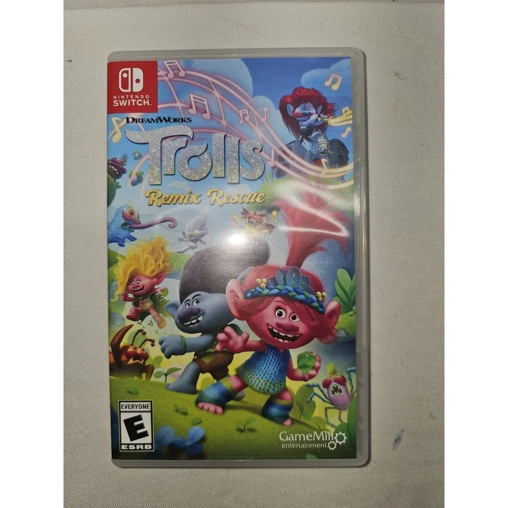 DreamWorks Trolls Remix Rescue Nintendo Switch Game Complete Tested